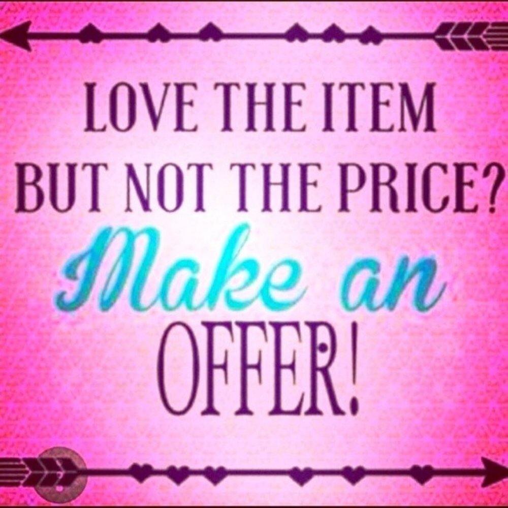 No lowballs- if your offer is 50% on 1 item, you're shopping in the wrong closet
